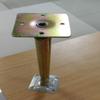 Soporte de piso antiestático totalmente de acero accesorios de piso para sala de máquinas soporte de piso elevado viga de soporte ajustable quilla