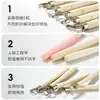 Set de 5 Piezas Transfronterizo de Herramientas de Recorte DIY para Cerámica, Raspador de Escultura, Herramientas para Hacer Mangos de Tetera, Mangos de Taza de Cerámica Venta al Por Mayor