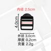 Hebilla Pom Negra para Bolsos, Hebilla Trapezoidal, Hebilla Ajustable para Correa de Hombro, Hebilla de Mochila, Hebilla Plana de Cuatro Posiciones para Correa