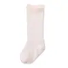 Calcetines para Bebé 2026 Estilo Delgado para Primavera y Otoño Calcetines Largos de Malla para Recién Nacidos, de Longitud Media, No Aprietan, con Bordes Fruncidos