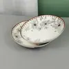 Platos y Vajilla de Cerámica Hogar Bol de Arroz Bol Sencillo para Sopa Estilo Escandinavo Vajilla Creativa Personalizada Plato Plato para Pescado