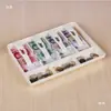 Caja de depósito clasificada supermercado con caja de seguridad cajón de caja registradora collar caja de efectivo Bandeja Recolección selección de efectivo caja financiera