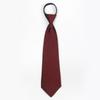 Camaleão Zíper Gravata 8cm Lazy Curto Vestido Masculino Negócios Preto Gravata Feminino Casamento Vermelho em estoque