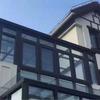 108 puertas y ventanas con sistema de aleación de aluminio y puente roto, balcón sellado, hilo de acero insonorizado de tres capas, ventana plana con piso deslizante integrado