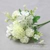Estilo nórdico 5 cabezas estilo europeo colorida hortensia ins flor artificial arco de boda guía de carretera de mano decoración floral para el hogar