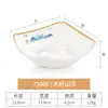Tigela pequena de porcelana de imitação tigela de arroz para restaurante tigela de mingau tamanho pequeno tigela de sopa restaurante de hot pot comercial tigela temperada tigela de plástico louça de melamina