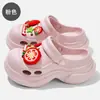 Sandalias perforadas de dibujos animados para mujer, transpirables para el verano, con una sensación cómoda acolchada, sandalias de playa de suela gruesa, pantuflas perforadas lindas, venta al por mayor para el verano