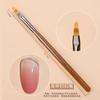Conjunto de Ferramentas Caneta Nail Art Pincel Esfumado Degradê Pintado Caneta de Puxar Ponta Redonda Caneta Fototerapia Francesa para Salões de Unhas