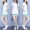 Traje Deportivo Casual 2025 para Mujer Nuevo Verano Estilo Coreano Moderno Moda Femenina Conjunto de Dos Piezas