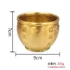 Suministro Directo de Fábrica Jarra de Cien Bendiciones Latón Cuenca para Atraer Riqueza y Reunir Tesoros Arrozera Entrada de Oficina Recipiente de Cobre para Reunir Riqueza Adornos Regalos