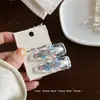 Pinza de Pato Metálica Plateada con Puntos de Colores, Pinza de Lunares, Accesorio para el Cabello de Alta Gama para Mujeres, Pasador de Estrella de Cinco Puntas, Pinza Lateral para el Cabello