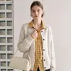 Abrigo-suéter de cuello redondo para mujer, nuevo estilo de otoño, corte holgado, cárdigan de punto suave y cómodo, prenda exterior