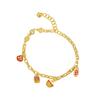 Pulseira Shajin do Vietnã Estilo Corte Gota de Óleo Bacia do Tesouro Pulseira do Deus da Riqueza Feminina Temperamento Joia de Mão Duradoura Atacado