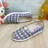 [Varejo incluindo frete] Novos sapatos de tecido femininos sapatos de lona jeans sapatos slip-on preguiçosos sola plana estudantes