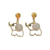 Brincos de Pérola com Pino de Prata S925 Produtos Semi-Acabados Doces e Fofos Brincos da Série Pet de Madrepérola Natural Bases em Branco Atacado