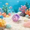 Micro-Paisaje Creativo Lindo Pez Dorado Pequeño Acuario Paisajismo Resina Manualidad DIY Decoración Adornos Pequeños Accesorios Al Por Mayor