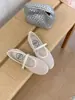 Sandalias de Verano Planas Caladas Estilo Nuevo para Mujer, Zapatos de Red, Zapatos de Malla, Mocasines Mary Jane 2026, Zapatos de Ballet para Mujer