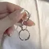 Anel de estrela de design nicho inspirado no estilo ins coreano para mulheres, simples e sofisticado, anel para dedo indicador em formato de coração, anel de moda minimalista