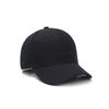 Boné de trabalho logo personalizado boné de aba reta versátil cor sólida simples topo profundo boné de beisebol com proteção solar masculino publicidade personalizado