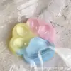 Livro Vermelho Pequeno Gato Patinha Arco-Íris Multicor Pinça Imitação Silicone Tipo Lama Alto Valor Transfronteiriço Brinquedo Popular