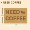Adesivos autoadesivos, rótulos para milk tea, marcas de café, adesivos de vedação 2D, etiquetas com impressão de logotipo, adesivos de transferência