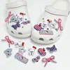 Acessórios DIY para Sapato Croc Baleia do Oceano Fivela Decorativa de Sapato Pop Mart Fofo High-End Removível Compatível com Crocs
