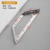 Código de ángulo de acero inoxidable engrosado fijo ángulo recto lámina plana en forma de L código de ángulo de 90 grados soporte de estante de partición Accesorios para muebles