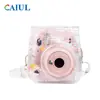 Bolsa de Cámara Transparente de PVC Universal Polaroid Mini13/12/11 Bolsa de Almacenamiento para Fotografía con Purpurina Cubierta Protectora Flujo