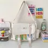 Linda Bolsa Cruzada Estilo Universitario para Chica, Estilo Ins Japonés, Bolso Mensajero Versátil de Gran Capacidad para Estudiantes, Bolso Modelo Nuevo 2026