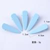 Pinza para el cabello sin costuras de color gota de agua de 4.5 cm Pinza para el cabello Macaron lindos accesorios para el cabello pinza lateral DIY hecho a mano pinza para flequillo de cabello roto