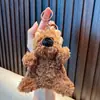 Llavero de Peluche de Panda Creativo Colgante de Muñeca Linda para Estudiante Colgante de Bolsa Juguete de Dibujos Animados para Pareja Muñeca Regalo Pequeño