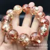 Pulsera de cuentas redondas, cuentas de ábaco, cuentas de barril de cera de abeja ámbar amarillo pollo de tamaño grande, joyería de cera de abeja de segunda generación para hombres y mujeres