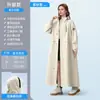 Impermeable para bicicletas eléctricas, patinetes eléctricos y motocicletas, protección larga contra la lluvia para todo el cuerpo, poncho de lluvia de una pieza para montar al aire libre para adultos, personalizable