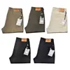 Venta Directa de Fábrica Pantalones Casuales de Negocios Rectos de Moda para Hombre Sin Planchar Alta Elasticidad Anti-Arrugas Cintura Alta Versátiles Pantalones Dropshipping