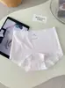 Bragas A368 Lyocell Algodón Cintura Media Ribete de Encaje 10A Algodón Puro Entrepierna Antibacteriana Transpirable Amigable con la Piel Braguitas Triángulo