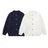 Cárdigan suéter Magic Bear otoño e invierno, con un tejido jacquard a cuadros retro de estilo coreano relajado con cuello de solapa, una prenda exterior casual para hombre