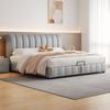 Cama Moderna Minimalista de Alta Gama con Tejido Tecnológico, 1.5X 2m, para Uso en Casa, Cama Matrimonial, Cama de Bodas, Cama Matrimonial 1.8X 2m