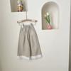 Pantalones anchos para niña, estilo occidental, primavera y otoño, nuevos pantalones largos con costuras de encaje para niña, pantalones casuales, estilo occidental que combinan con todo.