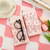 Linda Bolsa Portátil para Gafas Hello Kitty Almacenamiento Caja Automática para Gafas de Sol para Mujer Bolsa Protectora para Gafas de Sol