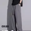 Calça Esportiva Harem Masculina de Verão Fina de Perna Reta 2025 Nova Secagem Rápida Cropped Casual Marca Tendência Masculina