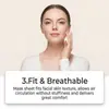 Mascarilla Facial Hidratante HOYGI (En caja) Mascarilla Facial Revitalizante Suave para una Piel Suave, Lisa y Rellena Cuidado Diario