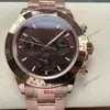 Reloj para Hombre Rolex Daytona Serie 40mm Multifuncional Cronógrafo Incrustado de Diamantes Mecánico Totalmente Automático Aliexpress
