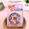 Imán para Refrigerador de Yantai Artesanía de Madera y Epoxi Producto Cultural y Creativo Imán para Refrigerador de Zona Escénica Souvenir Turístico Ciudad de la Marea Nacional