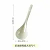 Colher de Sopa Pequena Exquisita de Alta Qualidade, Uma Colher por Pessoa, Colher de Sopa de Cerâmica com Alto Valor Estético, Colher Grande de Cerâmica para Uso Doméstico, Estilo Creme