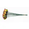 Borboleta de Simulação de 7cm Haste Arranjo de Flores Vasos Jardinagem Jardim Decoração de Casa Embelezamento Decoração de Planta Verde