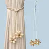 En Stock de Fábrica Transfronterizos Dibujos Animados Flor Crema Ajustables Sin Taladro Creativos Sin Instalación Alzapaños para Cortinas