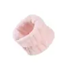 Pulseira de lavagem facial de pelúcia, manga à prova de umidade, artefato de flanela, absorvente, pulso, à prova de respingos, faixa de cabelo, traje de faixa de cabelo