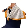 Pañuelo Cuadrado Pequeño de Algodón Puro Estilo Europeo y Americano con Patrón de Anacardo, Pañuelo de Seda Estampado de Alta Gama, Pañuelo para la Cabeza, Chal, Pañuelo para el Cuello, Pañuelo Profesional para el Cuello de Mujer, Bufanda