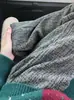 Calça de Veludo Cor Color Block Tie-Dye Retrô Americana para Homens, Calça Scimitar Caimento Fluido Forrada com Fleece para Outono e Inverno, Calça de Moletom Casual de Corte Reto