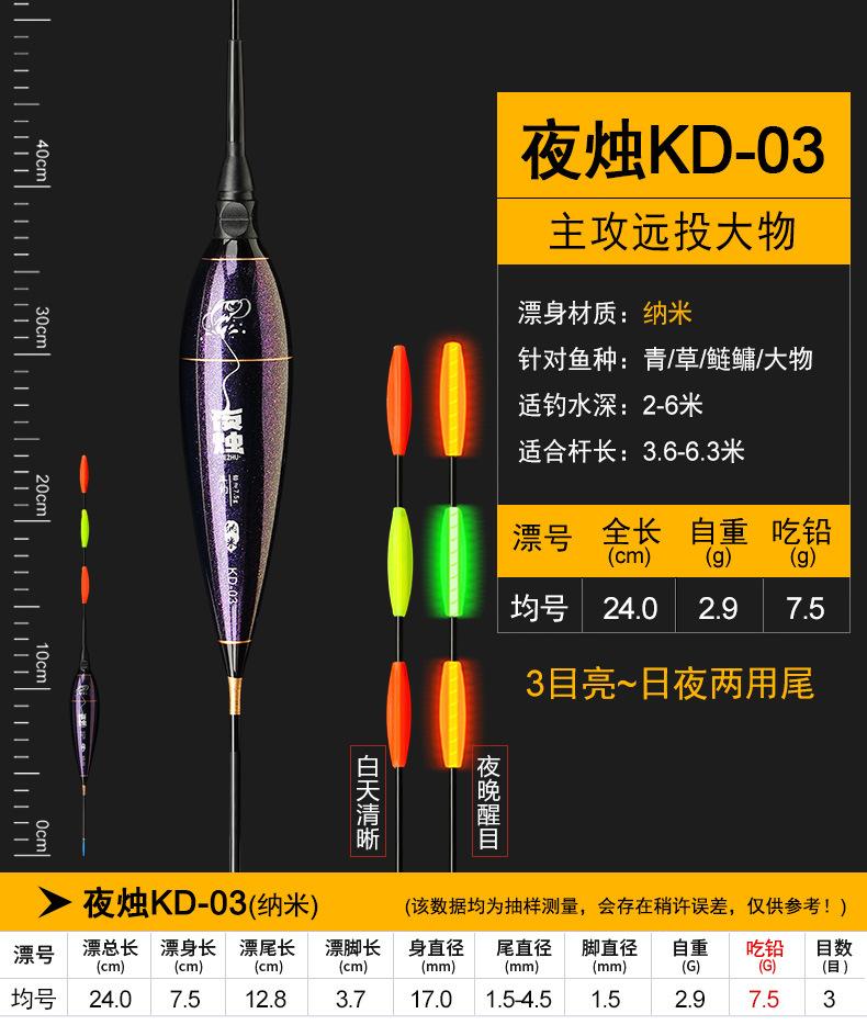 夜烛——KD打浮矶钓